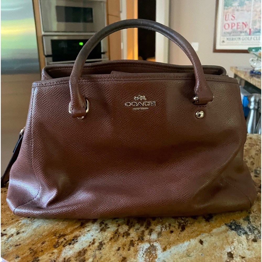 Coach double handle purse